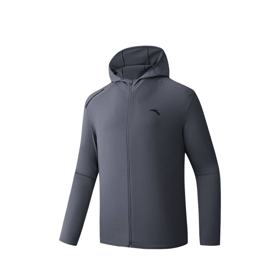 Anta Sun Protection Clothing Men's Men's Gray Clothing