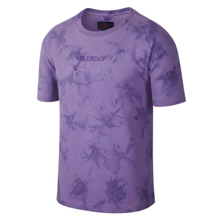 Jordan Jordan T Shirts Men's Purple Crew Neck Moderate