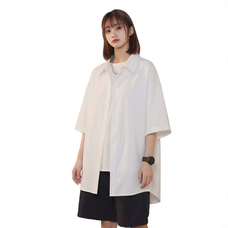 BALENO Shirts Women's Lapel Moderate Shirt