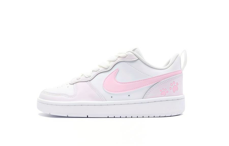 Nike Nike Court Artificial Leather, Leather Slip Resistant, Lightweight, And Breathable Low top Skateboard Shoes Women's