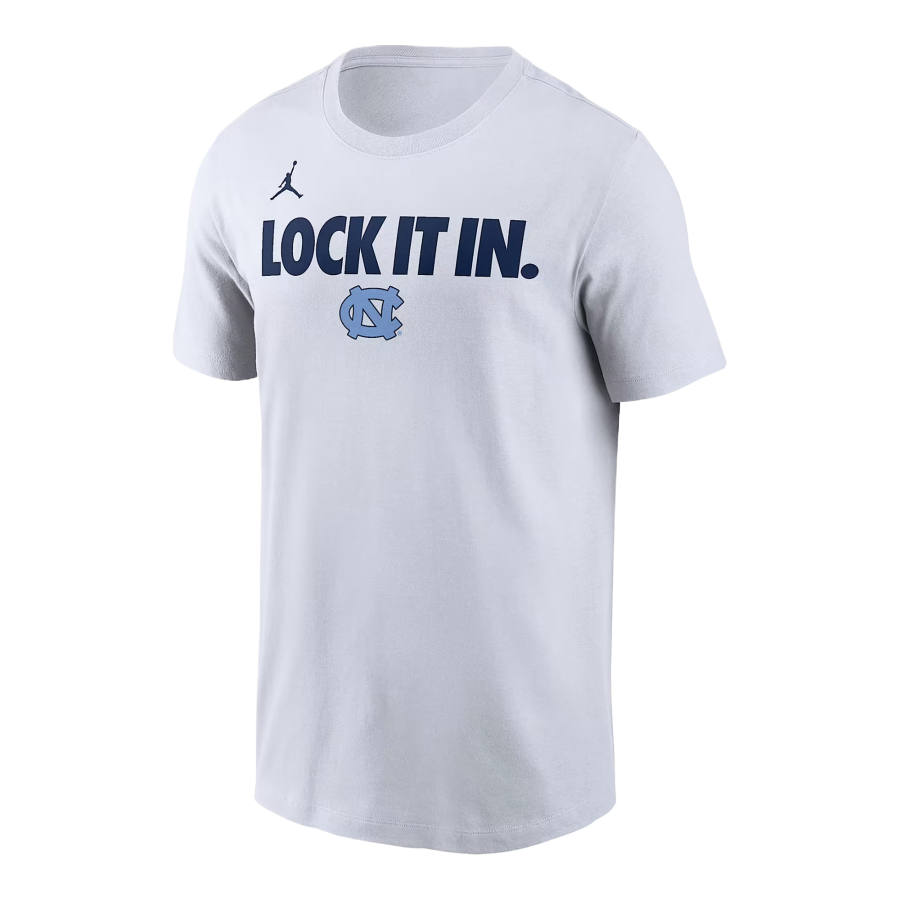 Jordan Jordan North Carolina 2026 On-Court Bench Men's Jordan Dri-FIT College T-Shirt