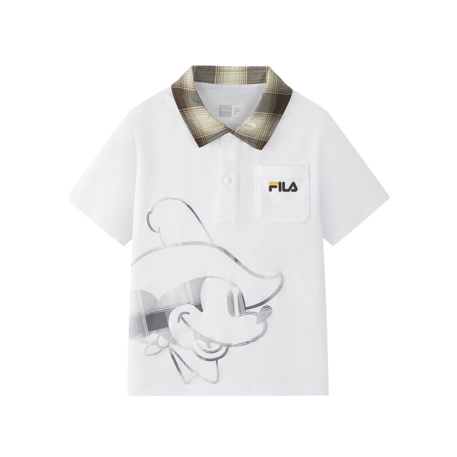 FILA KIDS Polo Shirt Standard White Kids'