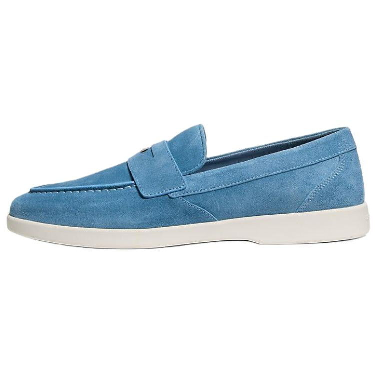 MICHAEL KORS Wesley Suede Casual Leather Shoes Men's Blue