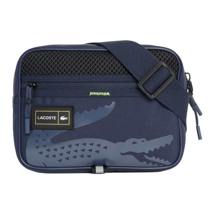 LACOSTE LACOSTE Polyester Crossbody Bags Men's Dark Blue