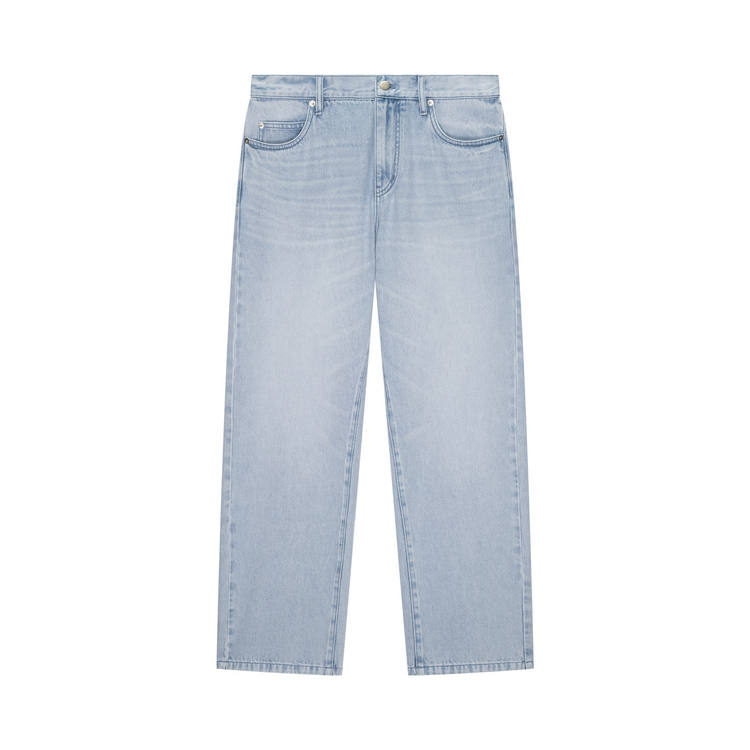Nice Rice Jeans Unisex Denim Blue 11.1 Ounces Moderate Straight Fit Pants