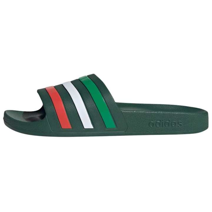 Adidas Adidas Adilette Aqua Quick Dry Slide Slippers Unisex Dark Green