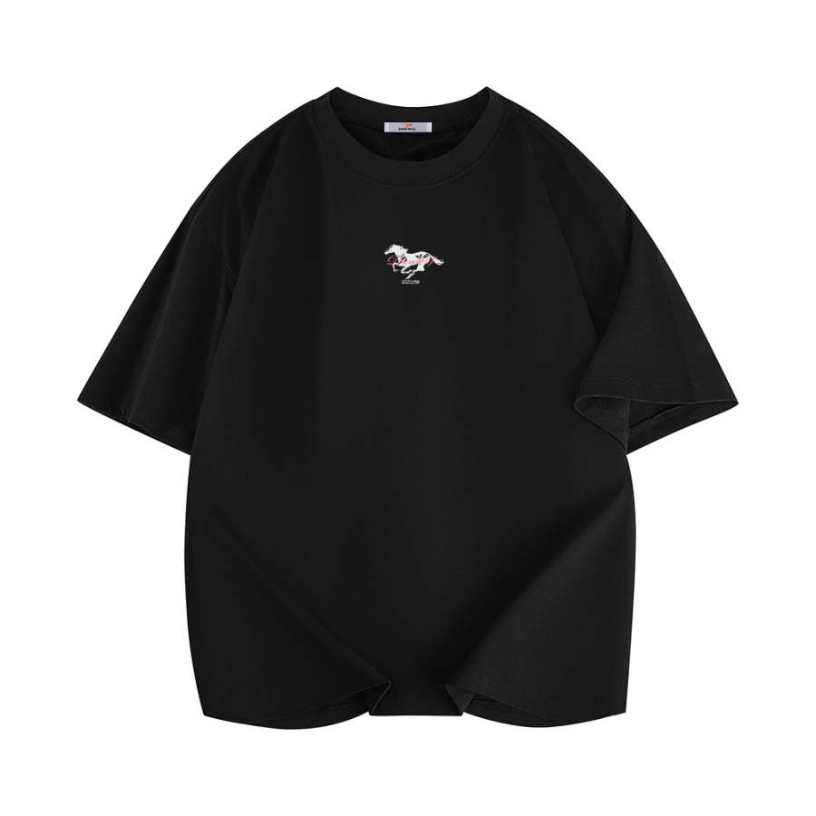 DEERWAY T Shirts Unisex Crew Neck Moderate Heavyweight