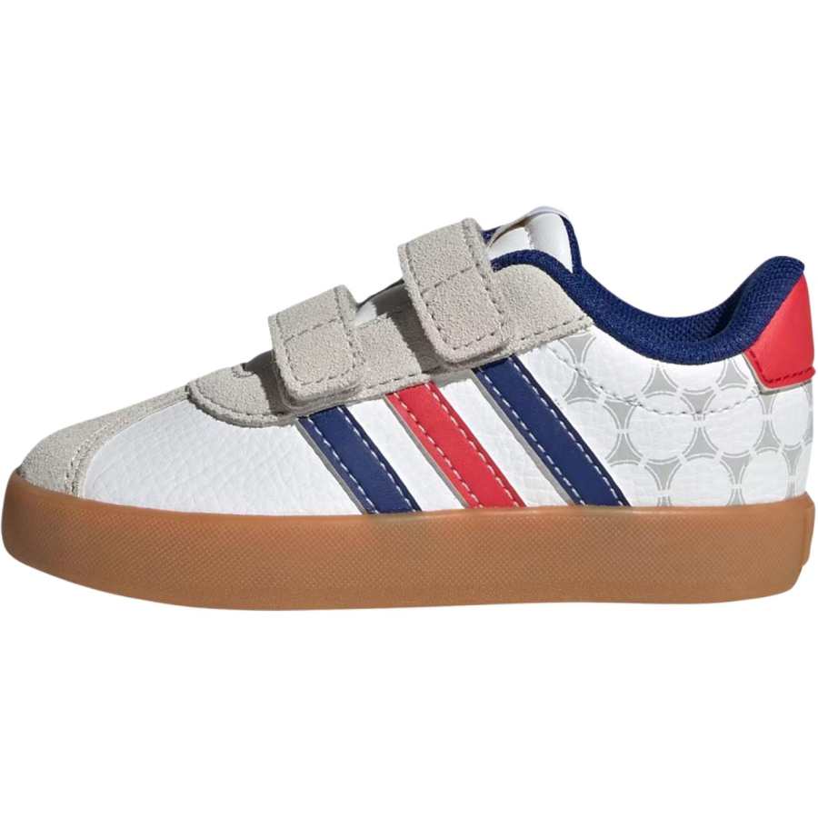 Adidas Adidas VL COURT 3.0 Low top Toddler Shoes White Blue Red Infant And Toddler