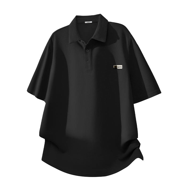 MINISO Polo Shirts Unisex Polo Collar Moderate Straight Fit