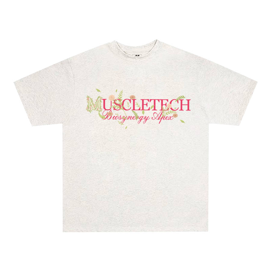 MUSCLETECH MUSCLETECH T Shirts Unisex Crew Neck Thin Straight Fit