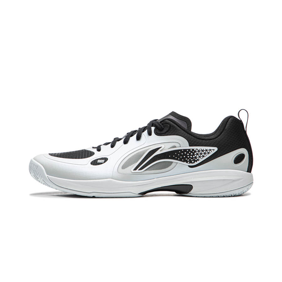 Li-Ning Li Ning Table Tennis Collection Mid top Athletic Shoes Unisex Black White