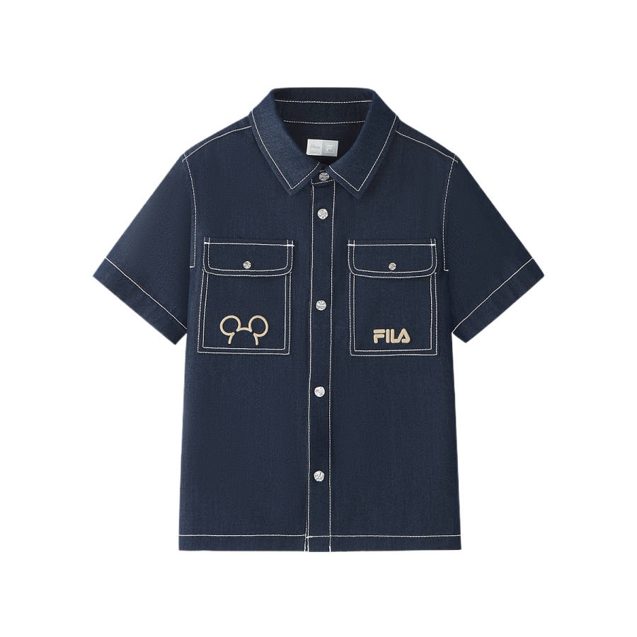 FILA KIDS Casual Shirts Lapel Moderate