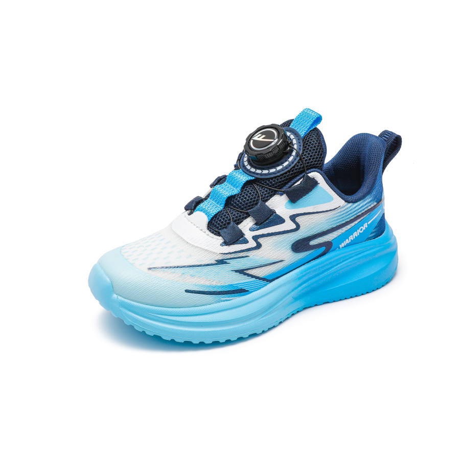 Warrior Mesh Fashion Trend Lightweight Cushioning Breathable Slip Resistant Kid's Walking Shoes