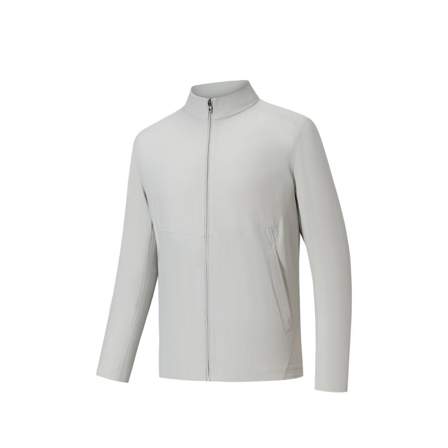 Anta Sun Protection Clothing Men's Light Peak Gray