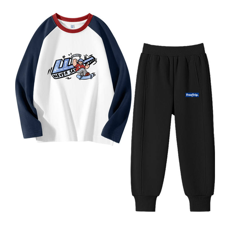 WARRIOR Kids Casual Sportswear Crew Neck Moderate