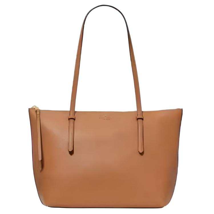 Kate Spade Cow Leather Tote Bag, Shoulder Bag Regular Women's Brown