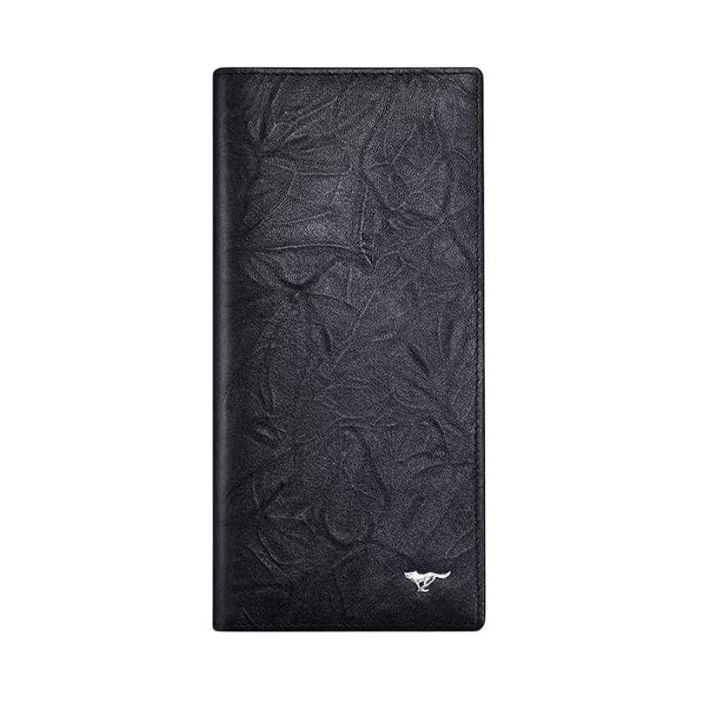 SEPTWOLVES SEPTWOLVES Cow Leather Wallet Men's Black