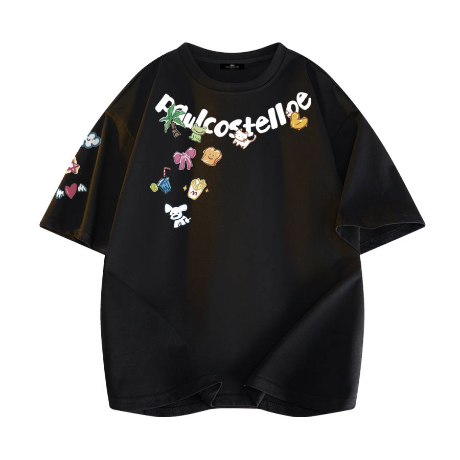 PAUL COSTELLOE Drop Shoulder Sleeve T Shirt Women's