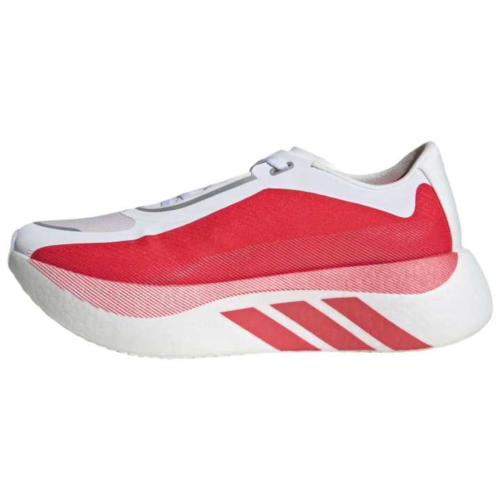 Adidas Adidas Hyperboost Edge Abrasion Resistant Low top Running Shoes Men's Red White