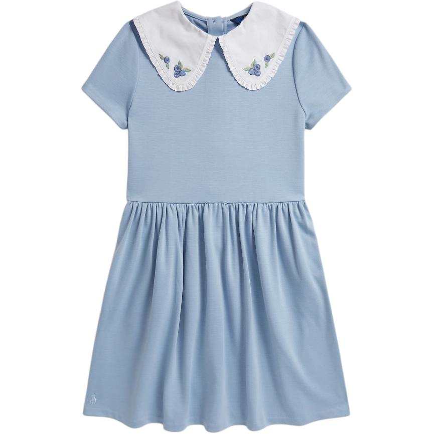 Polo Ralph Lauren Kids Dresses Crew Neck Moderate Mid Length