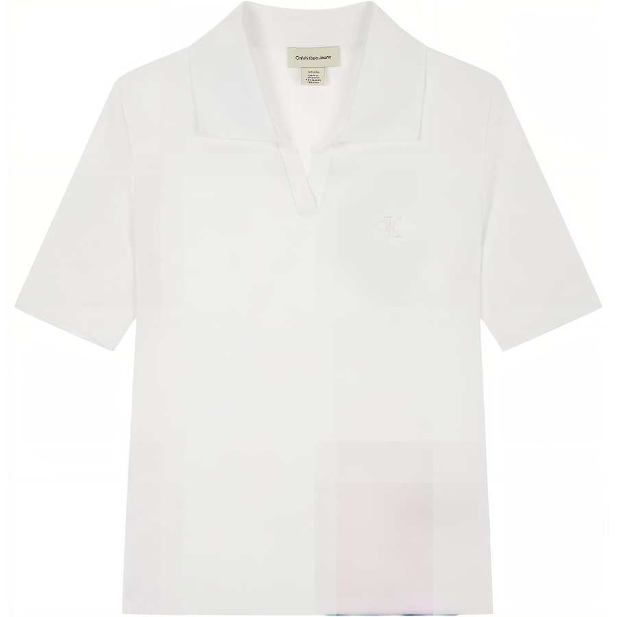 CALVIN KLEIN Polo Shirt Women's White