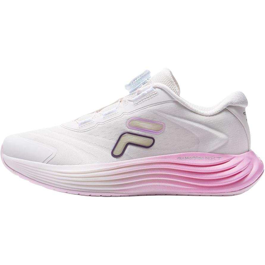 FILA KIDS PERFORMANCE FPH Abrasion Resistant Breathable Low top Kids' Running Shoes White Yarn Kids'