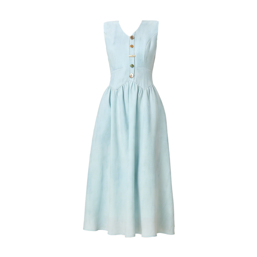 FINDSME GAGA Sleeveless Dress Women's