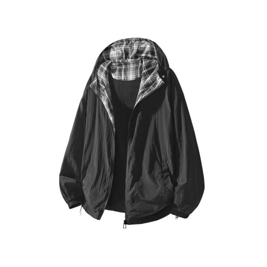 GWAF Sun Protection Clothing Unisex Hooded Thin Other