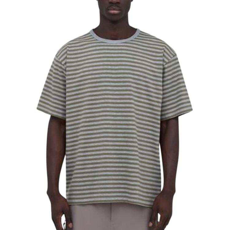 Nanamica T Shirts Men's Gray Crew Neck