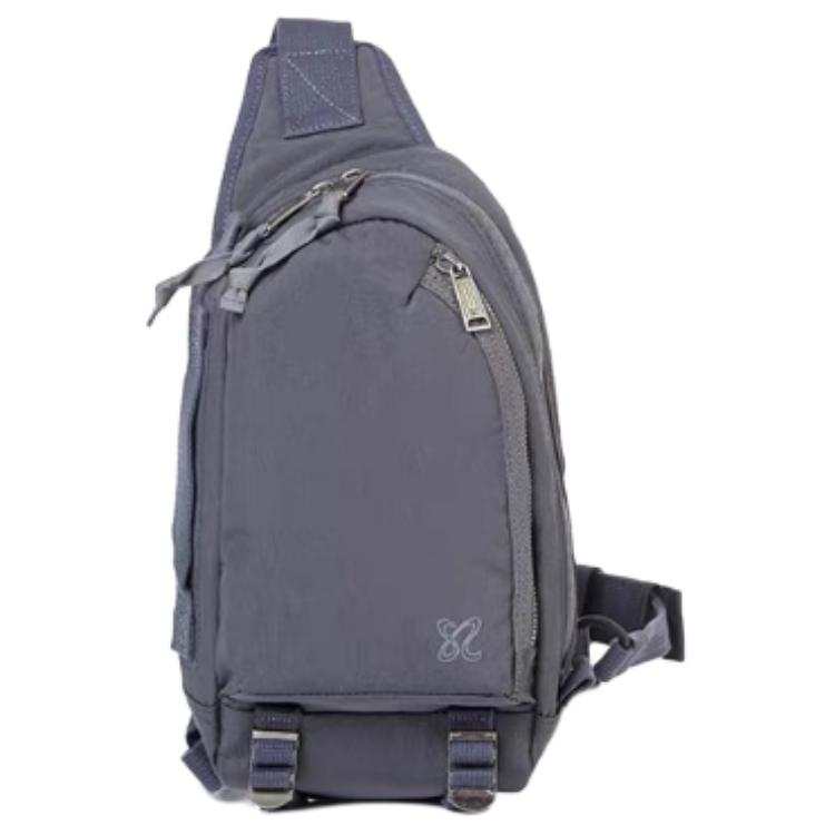 Samsonite SAMSONITE Fabric Sling Bag Medium Unisex Gray