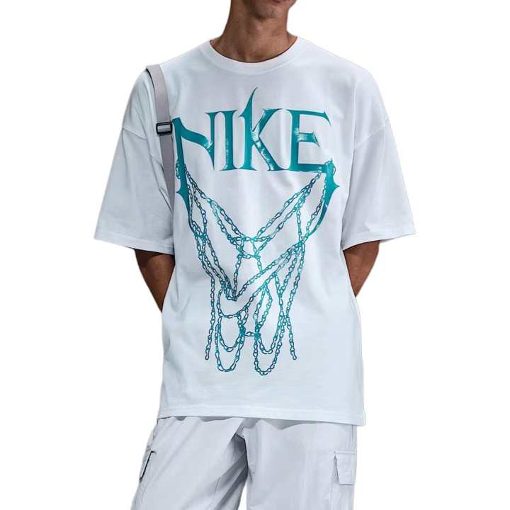Nike Nike T Shirts Men's White Crew Neck Moderate