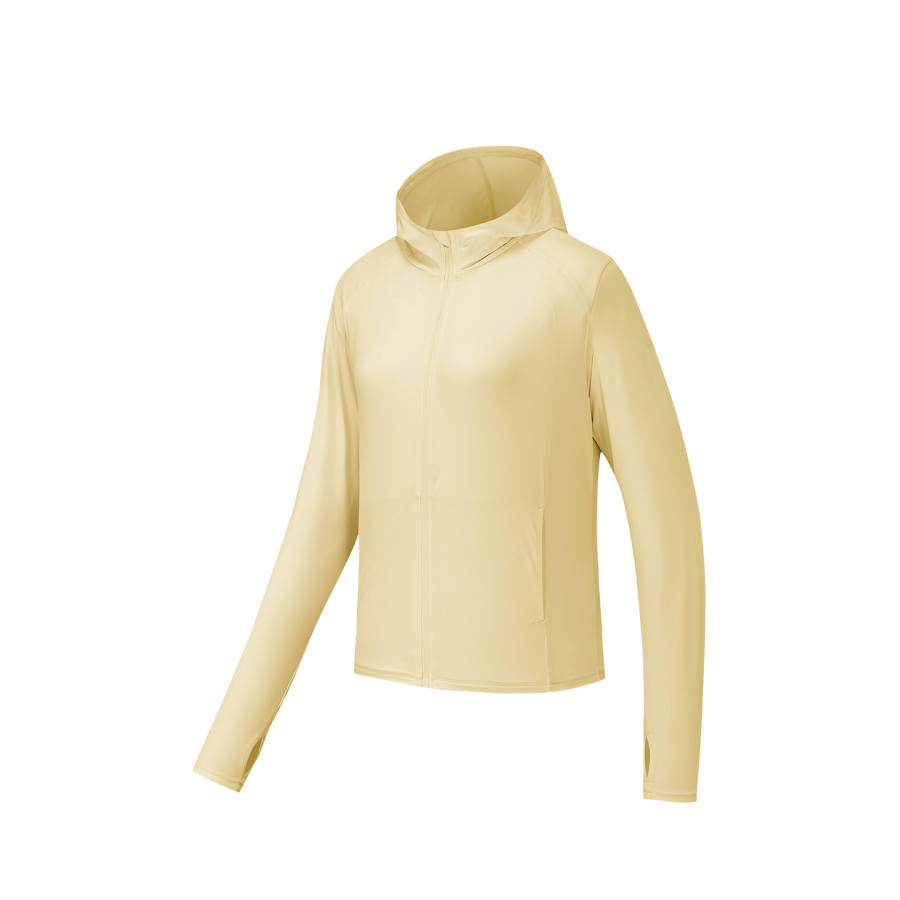 Anta Sun Protection Clothing Women's Banana Yellow