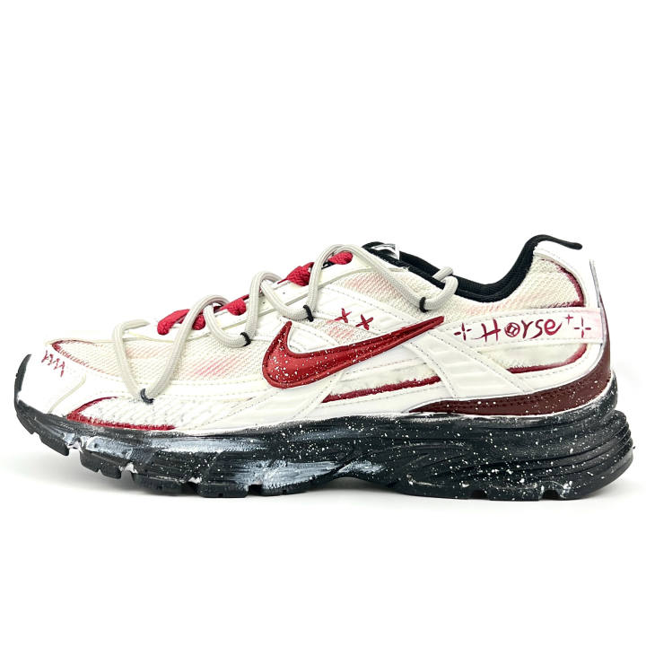Nike Nike Initiator Cow Leather, Textile Cushioning Breathable Lightweight Height Increasing Low top Running Shoes Unisex