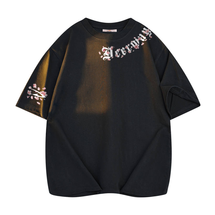 DEERWAY T Shirts Unisex Crew Neck Moderate Straight Fit