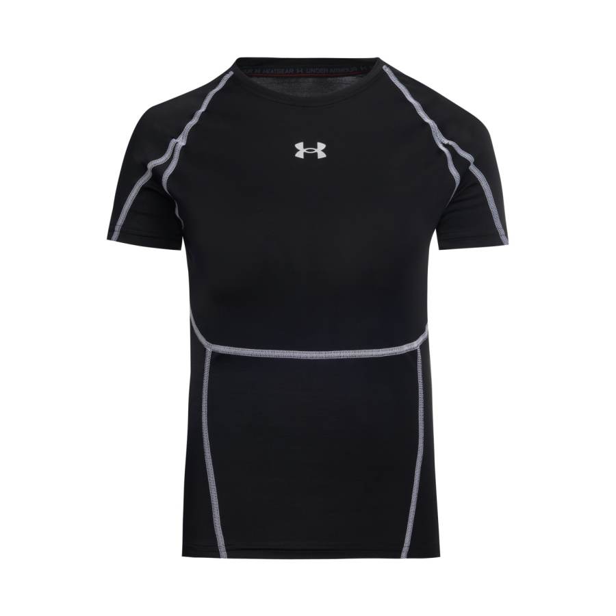 Under Armour HeatGear Short Sleeved T Shirts Women's Deep Black