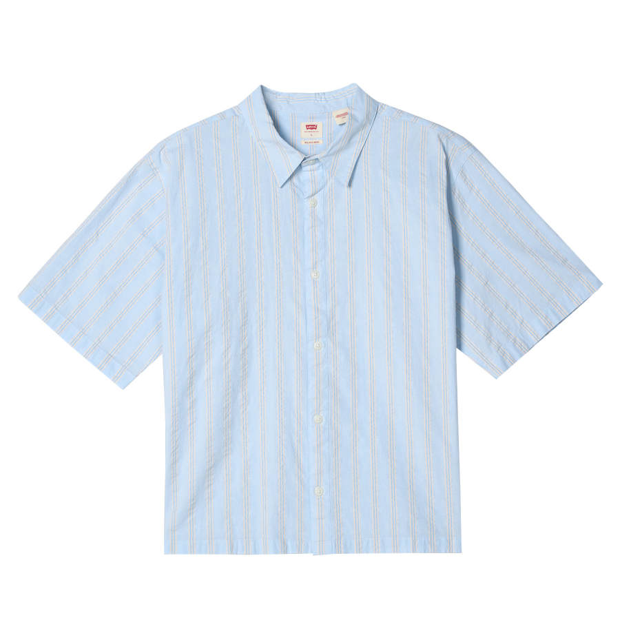 Levis Levis Shirts Men's Light Blue Pointed Collar Moderate