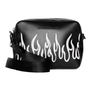 Vision Of Super Polyester Camera Bag, Crossbody Bag, Shoulder Bag Men's Black