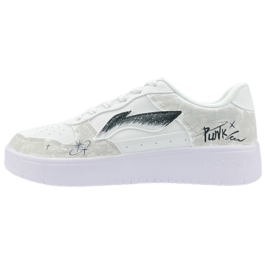 Li-Ning Li Ning Spring Summer Campus Style Gradient Hand Drawn Ink Splatter Graffiti Blended