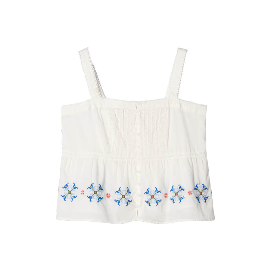 Levis Levis Camisoles Women's White Square Collar Thin Other