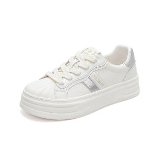 JOSINY Slip Resistant, Abrasion Resistant, Lightweight, Height Increasing Low top Skateboard Shoes Women's