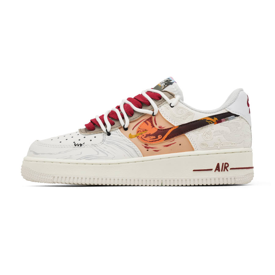 Nike Nike Air Force 1 Dunhuang Charm Low top Skateboard Shoes Unisex