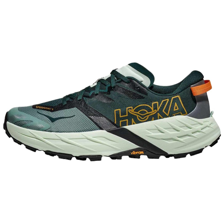 HOKA ONE ONE SPEEDGOAT 7 Trail Running Shoes Men's Dark Ink Green