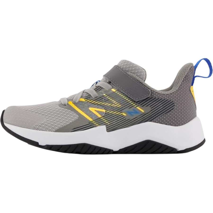New Balance New Balance NB Rave Run V2 Breathable Abrasion Resistant Low top Running Shoes Gray White Kids'