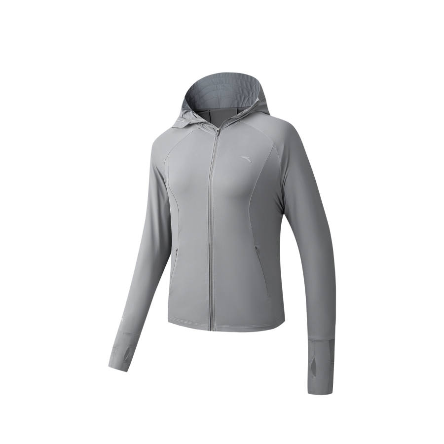 Anta Sun Protection Clothing Women's Wild Reed Gray