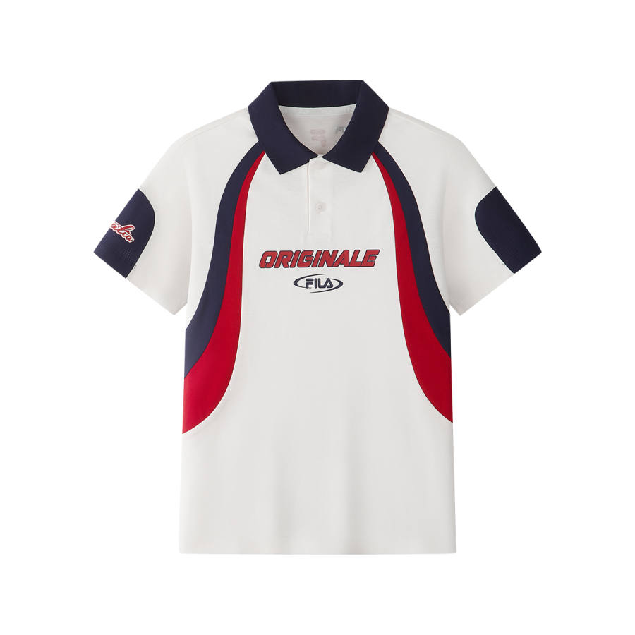 FILA KIDS Polo Shirt Cloud White Kids'