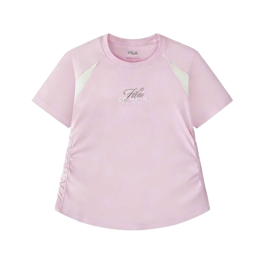 FILA KIDS Short Sleeved T Shirts Baby Pink Kids'