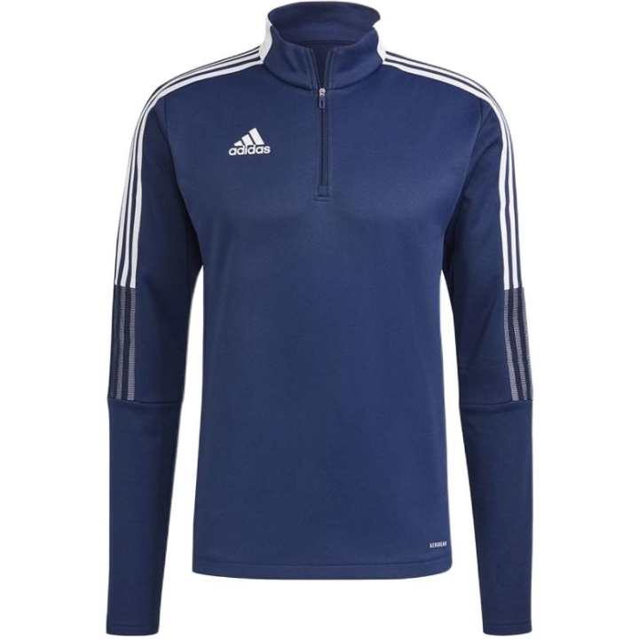 Adidas Adidas Tiro 21 T Shirts Men's Marine Blue Stand Collar