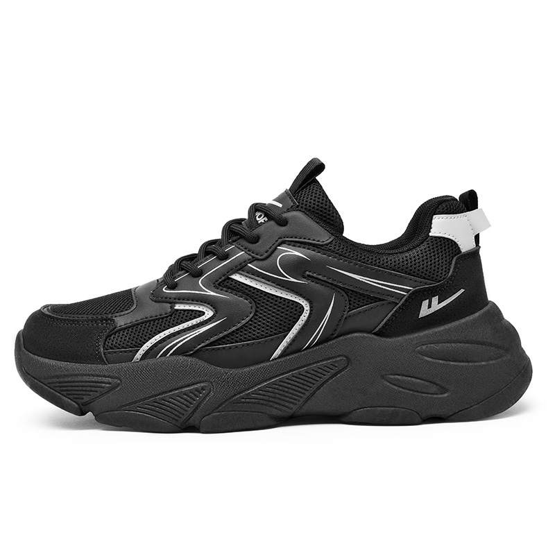 WARRIOR Warrior Cushioning Coverage Height Increasing Abrasion Resistant Lightweight Breathable Slip Resistant Chunky Sneakers