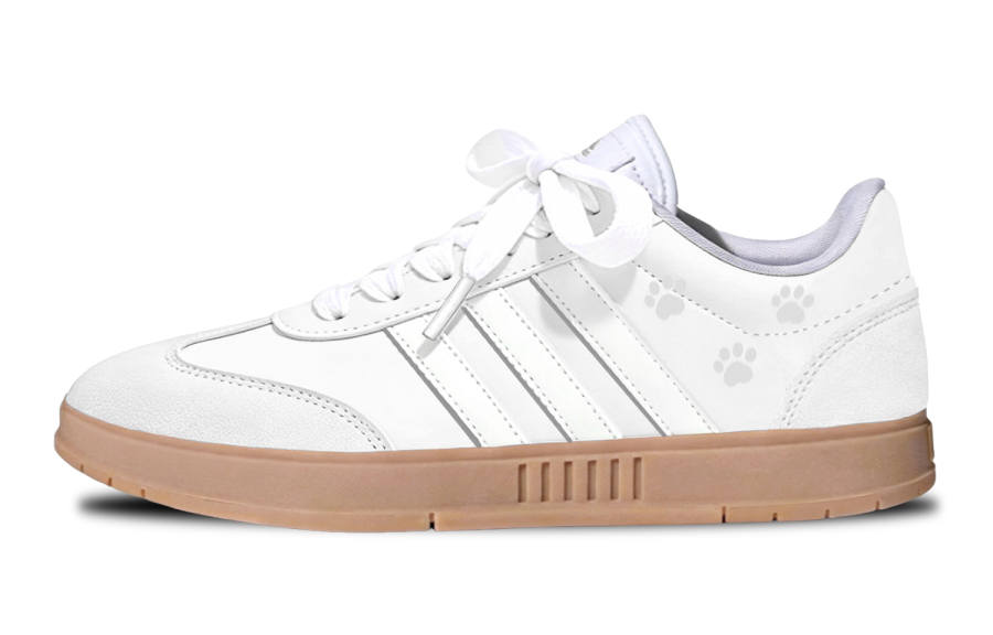Adidas Adidas Gradas Illusion Realm, Cat Paw Journal Low top Skateboard Shoes Unisex White