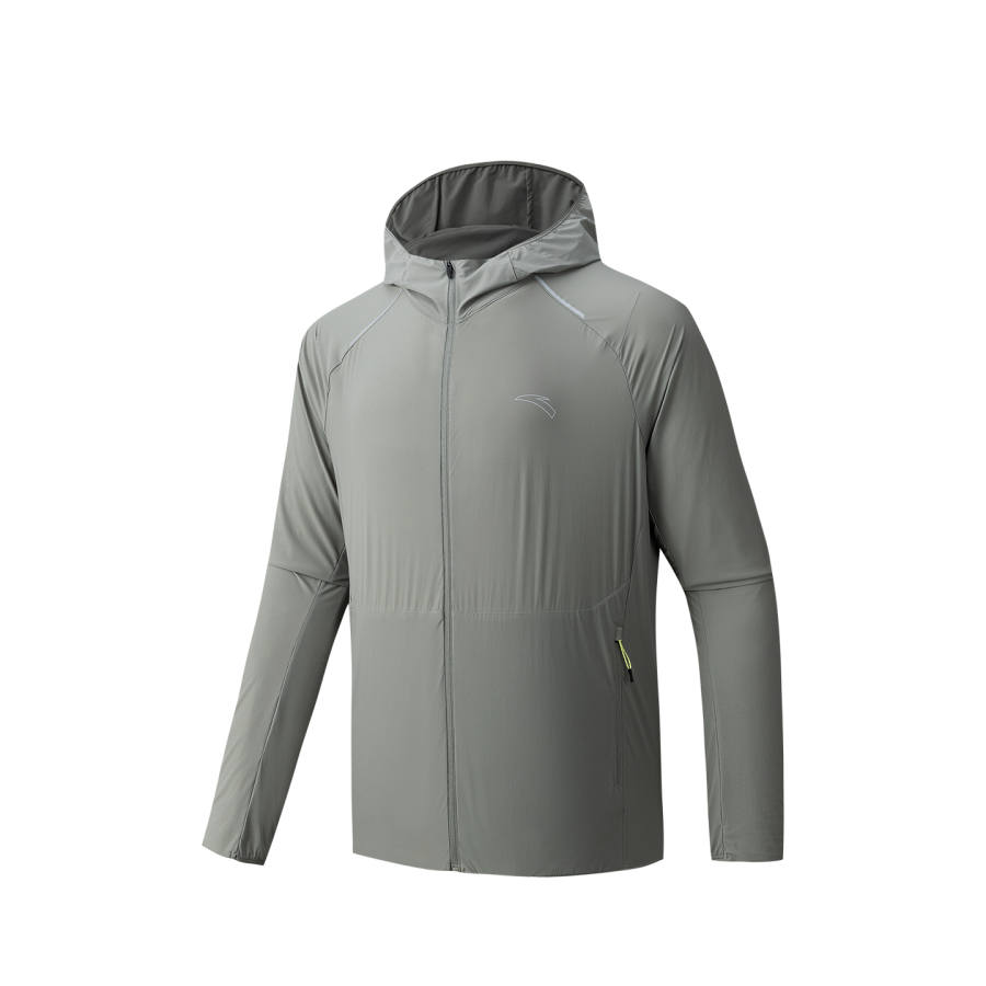 Anta Sun Protection Clothing Men's Misty City Gray
